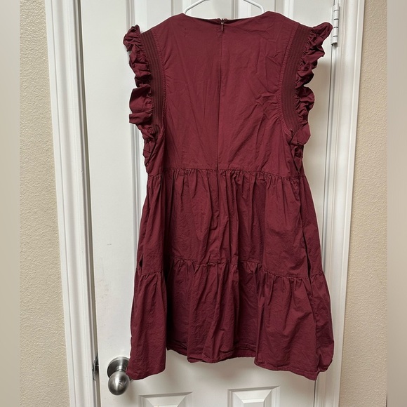 The Impeccable Pig Sleeveless Ruffle Dress size medium‎ - Picture 4 of 4